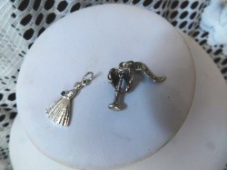 silver charm bracelet 7 ss d